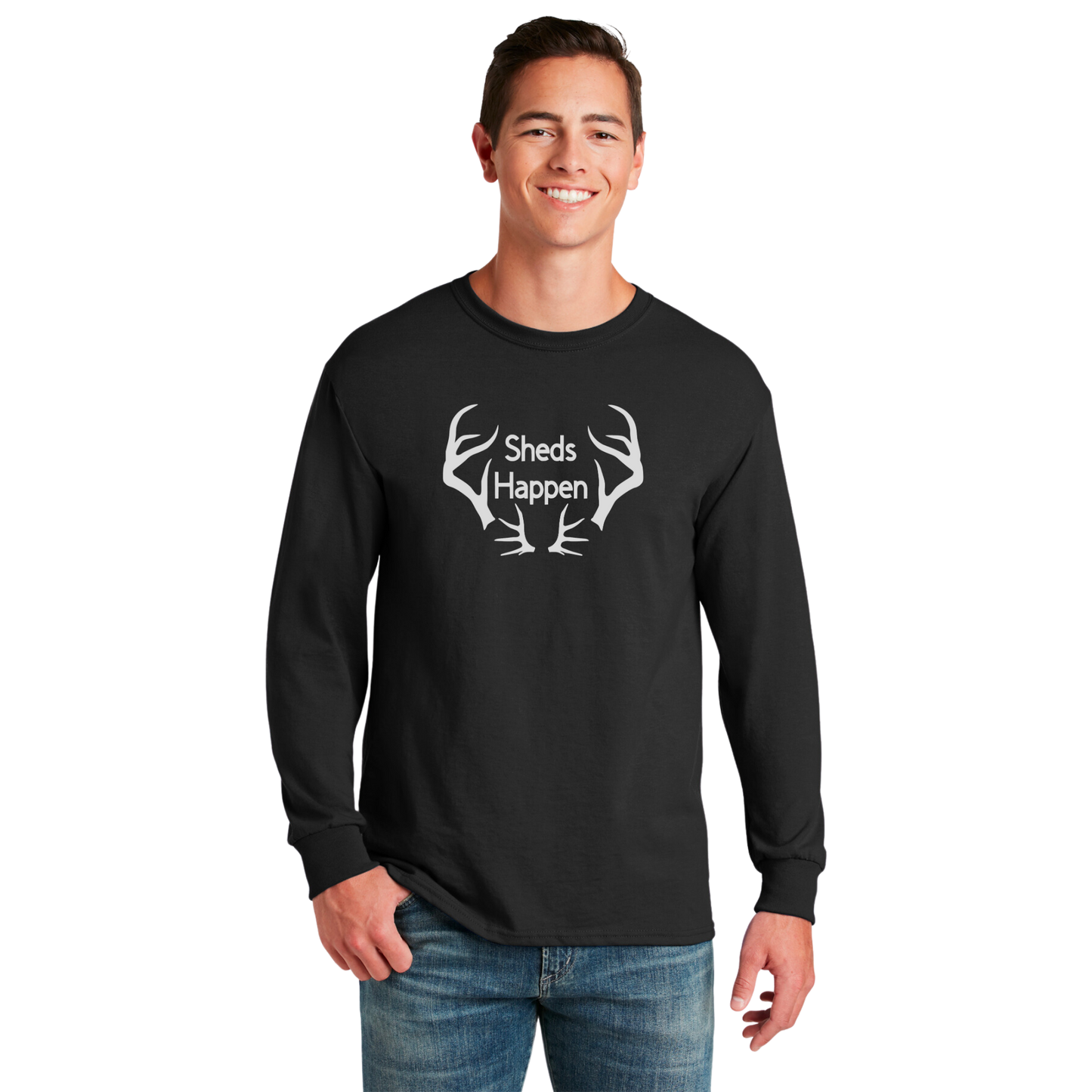 Sheds Happen Long Sleeve Tee