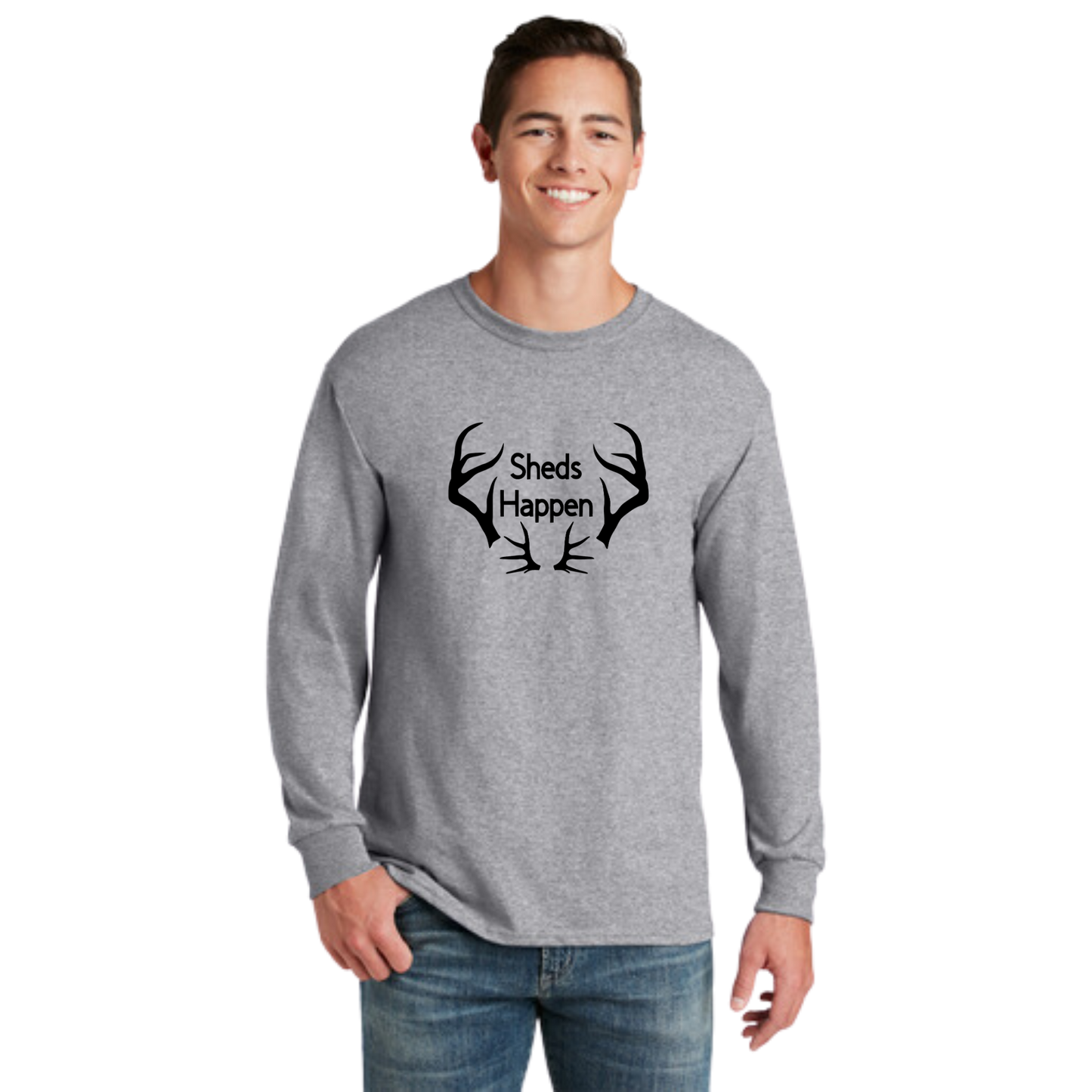 Sheds Happen Long Sleeve Tee