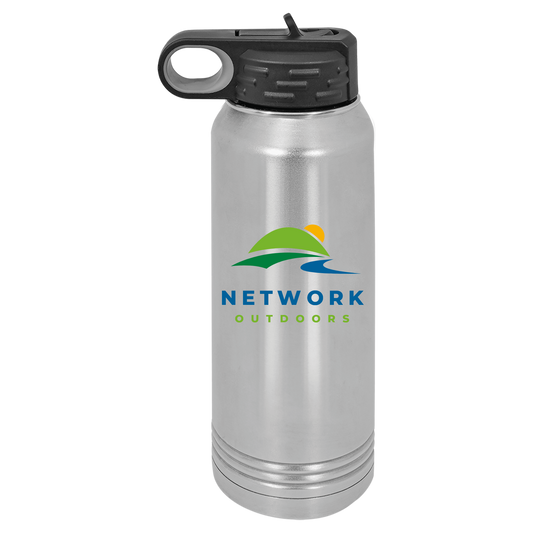 Network Outdoors Expedition Bottle 20 oz Metal Finish