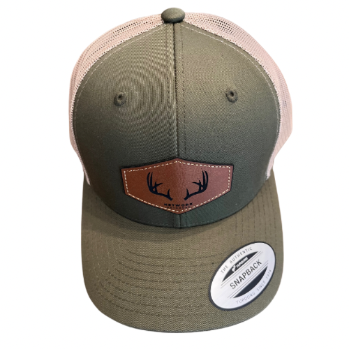 Deer Antler - Green Network Outdoors Snapback Trucker